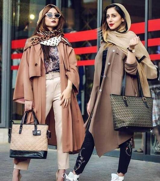 عکس مانتو بلند نخی دخترانه