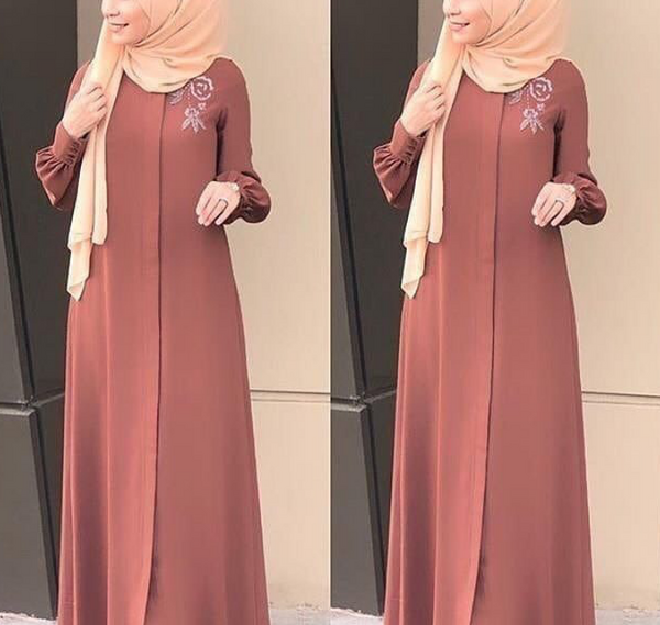 عکس مانتو بلند نخی دخترانه
