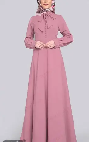 عکس مانتو بلند و جلو بسته