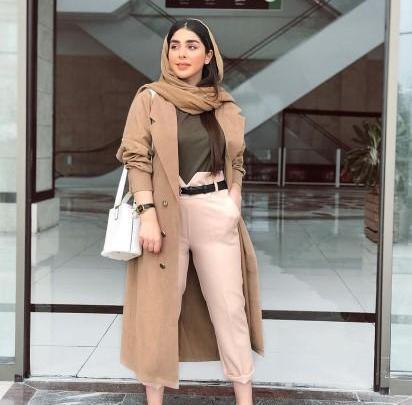 عکس مدل مانتو بلند اسپرت