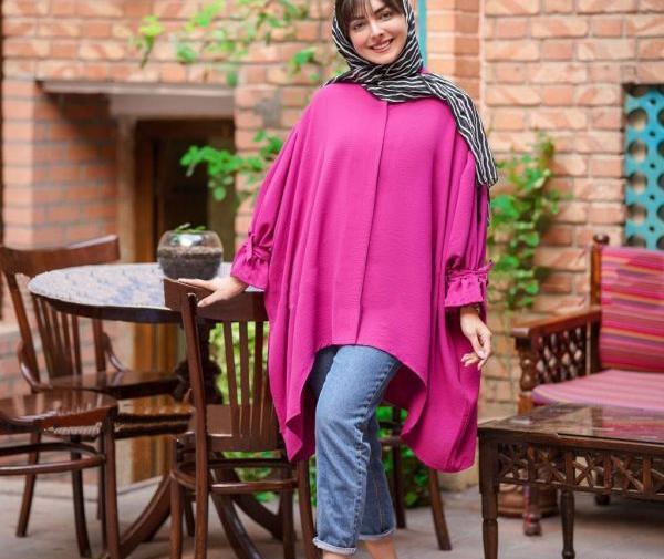 عکس مدل مانتو پارچه ابروبادی