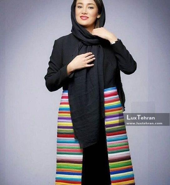 عکس مدل مانتو ترکیبی جدید اینستا