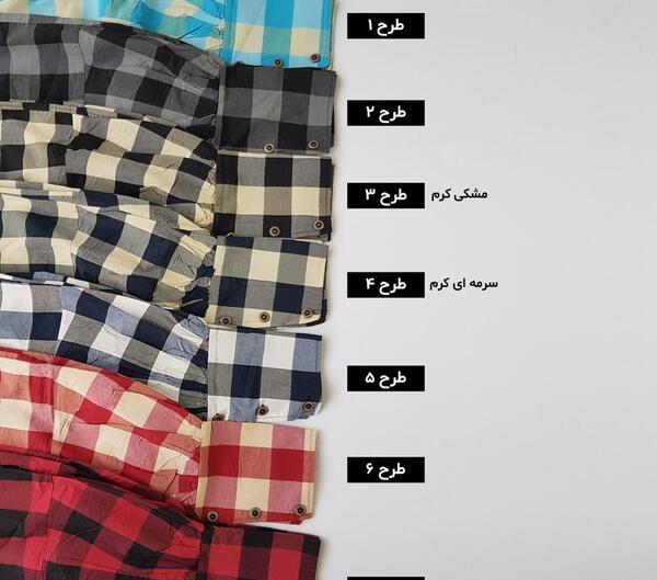عکس مدل مانتو چهارخونه ای