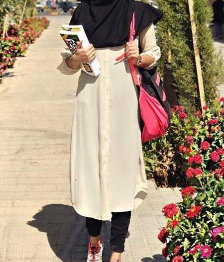عکس مدل مانتو دانشجویی