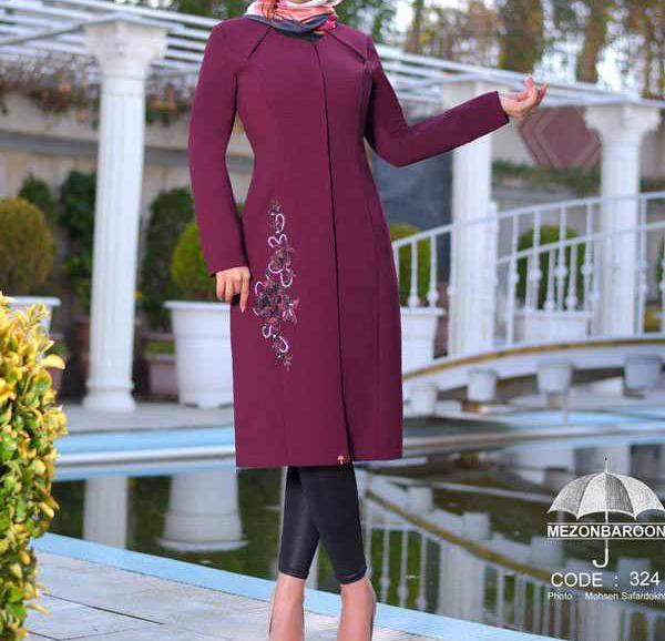 عکس مدل مانتو زرشکی