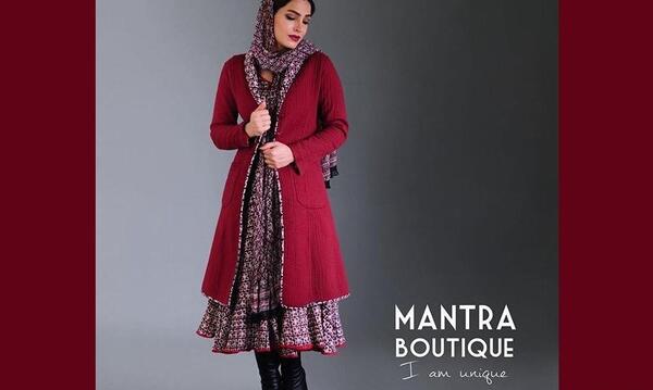 عکس مدل مانتو گلدار سنتی