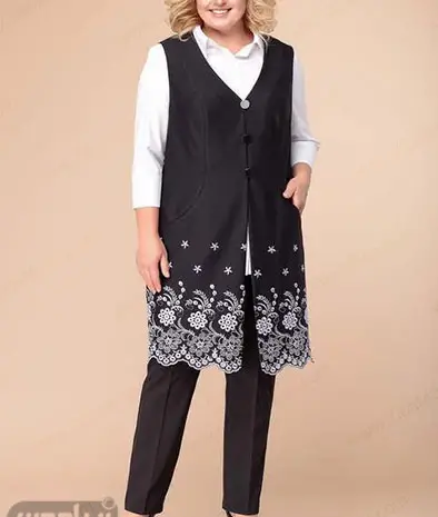 عکس مدل مانتو سال ۱۴۰۳ سایز بزرگ