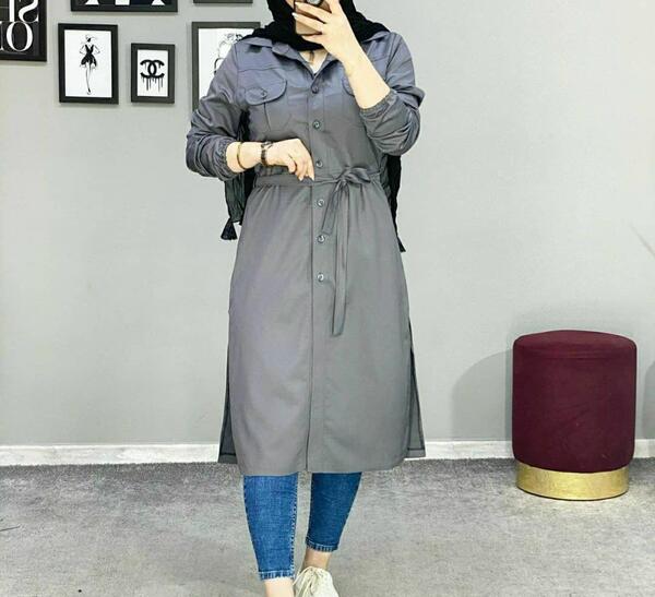 عکس مدل مانتو اسپرت آستین کشی