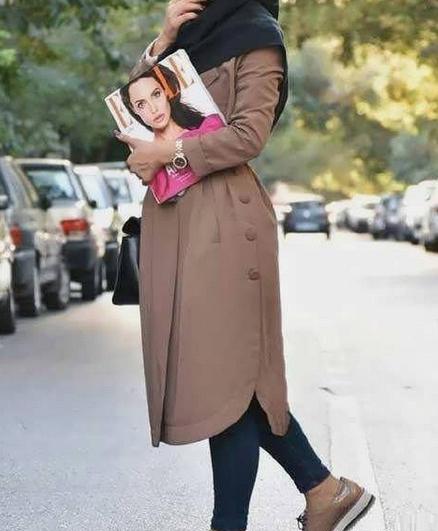 عکس مدل مانتو اسپرت دانشجویی کوتاه