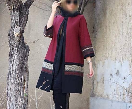 عکس مدل مانتو اسپرت رنگی