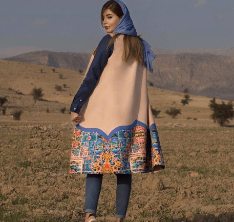 عکس مدل مانتو اسپرت رنگی