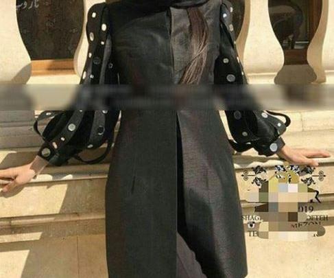 عکس مدل مانتو اسپرت با پارچه غواصی