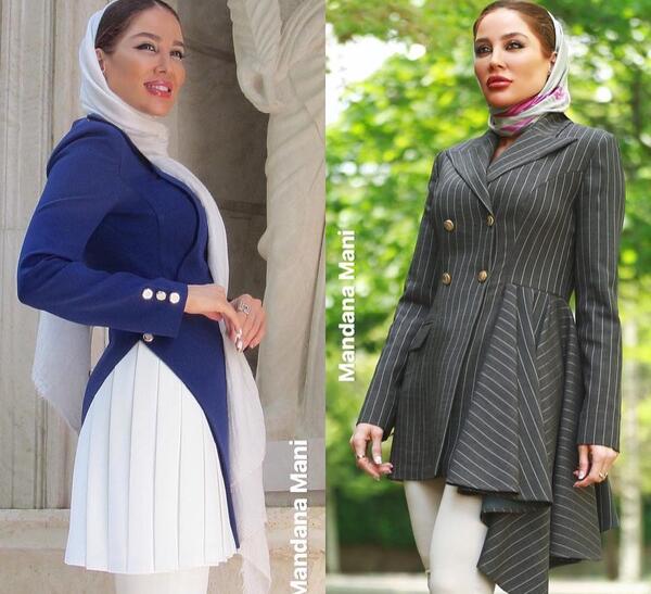 عکس مدل مانتو اسپرت فانتزی