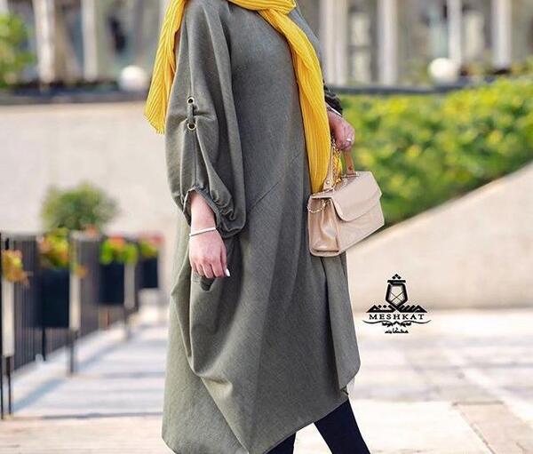 عکس مدل مانتو بلند زنانه جدید