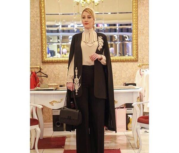 عکس ژورنال مدل مانتو بلند