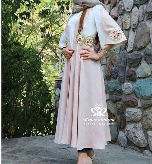 عکس ژورنال مدل مانتو بلند
