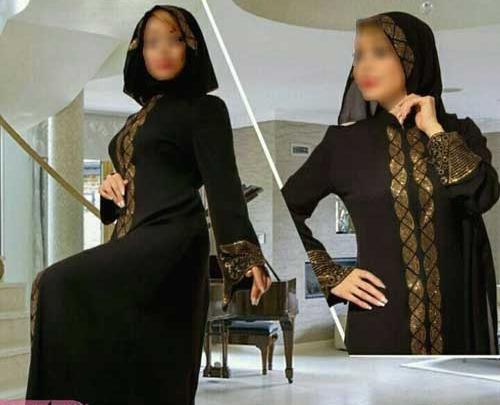 عکس مدل مانتو بلند عربی