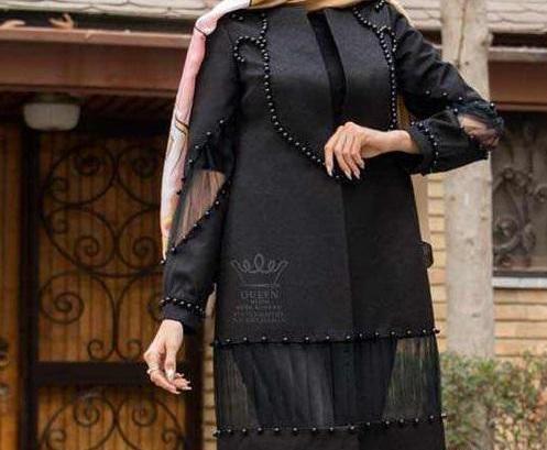 عکس مدل مانتو بلند عید 1403