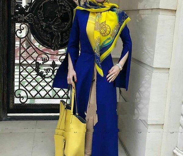 عکس مدل مانتو عید ۱۴۰۳ در اینستاگرام