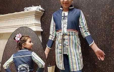 عکس مدل مانتو بچه گانه عید ۱۴۰۳
