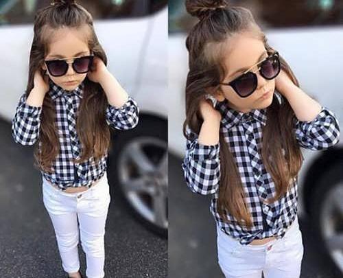 عکس مدل مانتو بچه گانه عید ۱۴۰۳