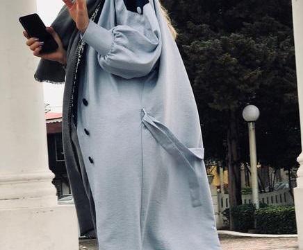 عکس مدل مانتو جلو باز اینستاگرام
