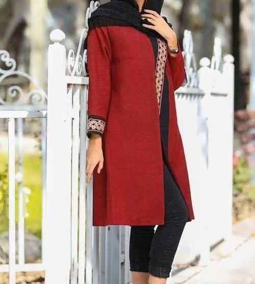 عکس مدل مانتو جلو باز زنانه در اینستاگرام