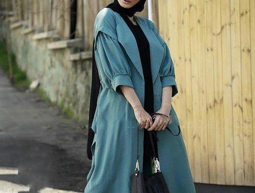 عکس مدل مانتو جلو باز زنانه در اینستاگرام