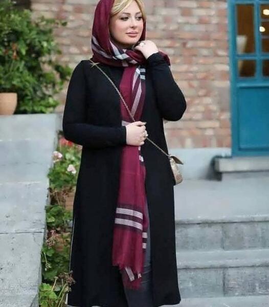 عکس مدل مانتو جلو باز نیوشا ضیغمی