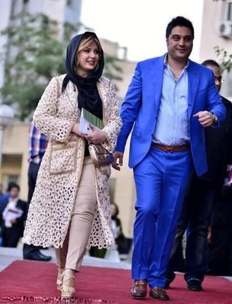 عکس مدل مانتو جلو باز نیوشا ضیغمی