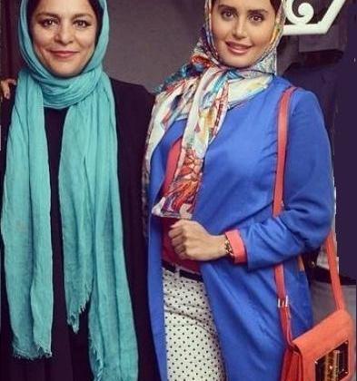 عکس مدل مانتو جلو باز نیوشا ضیغمی