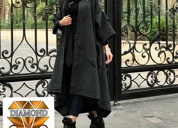 عکس مدل مانتو جلو باز لاکچری در اینستاگرام