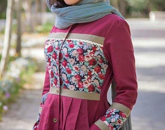 عکس مدل مانتو دخترانه طرح سنتی
