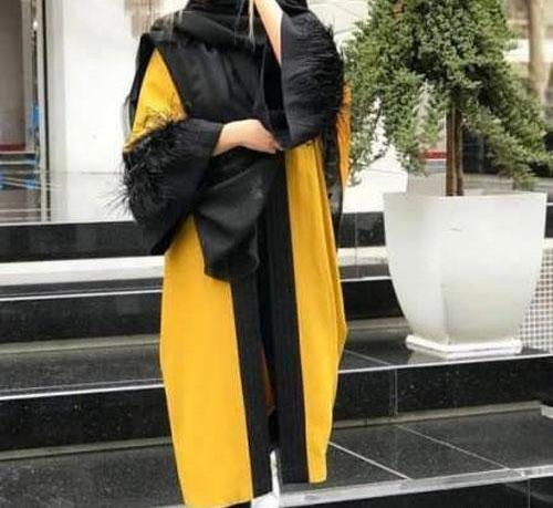 عکس مدل مانتو دخترانه لیمویی