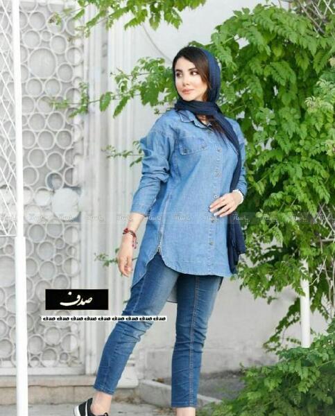 عکس مدل جدید مانتوهای پشت بلند