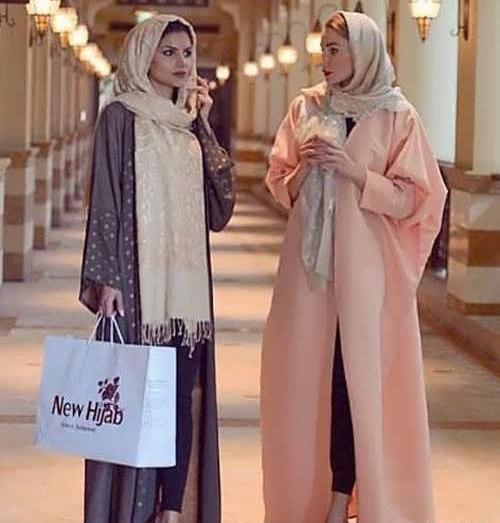 عکس مدل مانتو راسته بلند چاک دار جدید