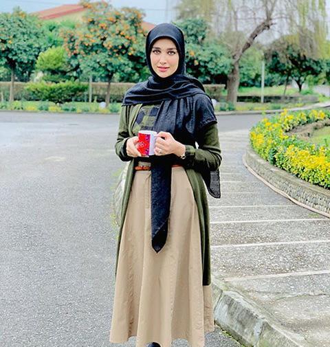 عکس مانتو شلوار ست دخترانه شیک
