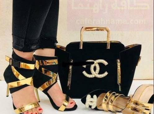 عکس کیف و کفش ست مجلسی دخترانه