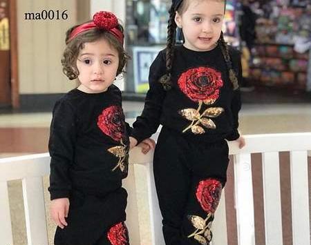 عکس ست اسپرت دخترانه بچه گانه