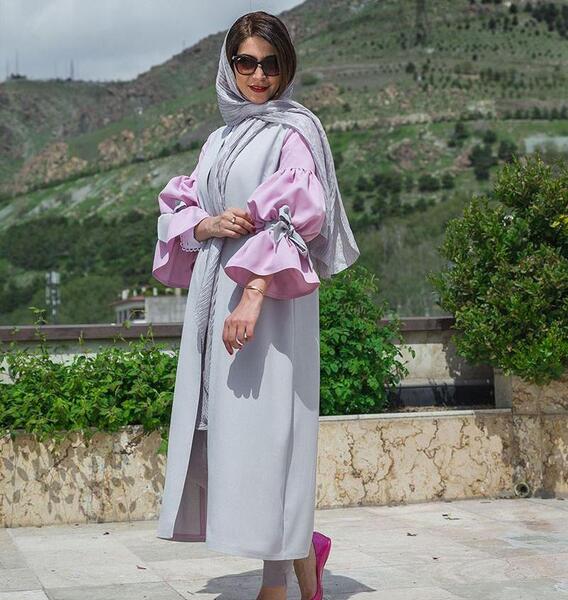 عکس ست دخترانه طوسی صورتی