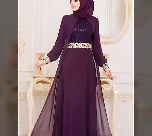 عکس لباس مجلسی حجابی