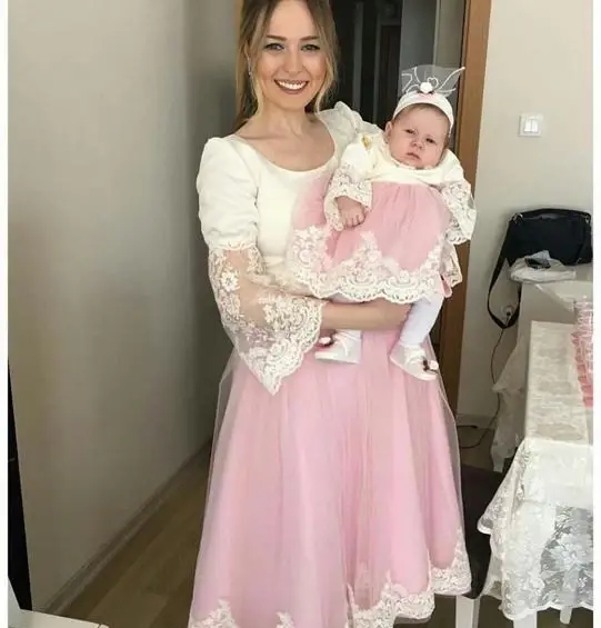 عکس لباس مجلسی مادر دختری
