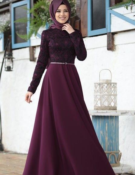 عکس لباس مجلسی دخترانه حجاب دار