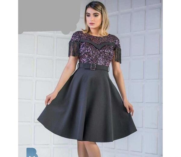 عکس لباس مجلسی شیک عروسکی