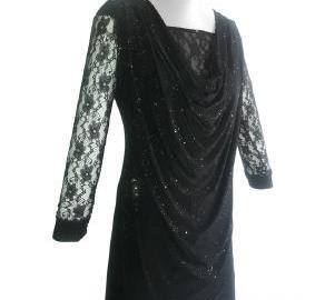 عکس لباس مجلسی شیک یقه شل