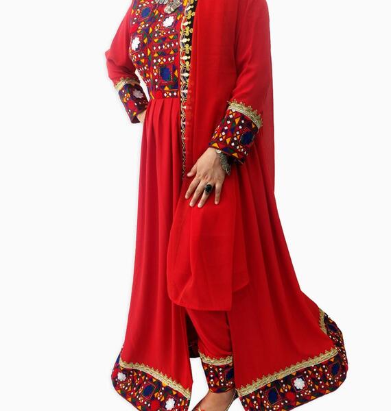 عکس قیمت لباس مجلسی افغانی