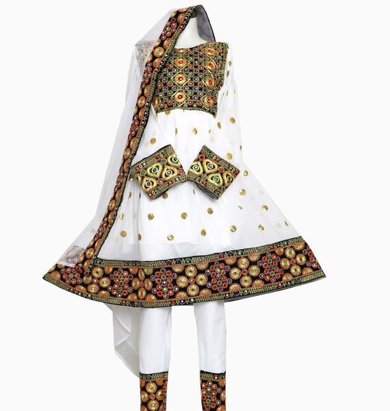 عکس قیمت لباس مجلسی افغانی