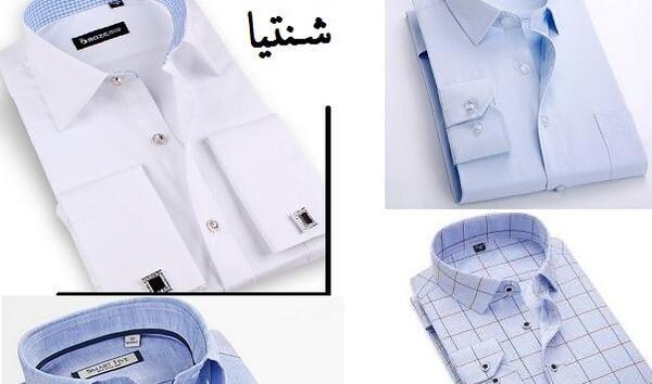 عکس پیراهن مجلسی مردانه جعبه ای