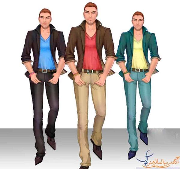 عکس طراحی لباس مجلسی مردانه