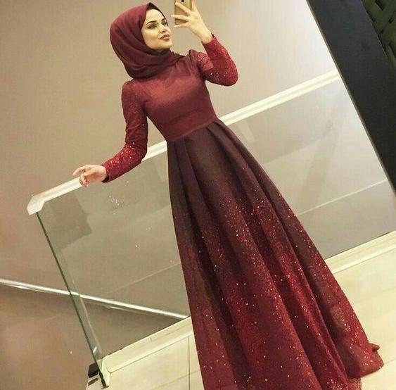 عکس لباس مجلسی زنانه با حجاب